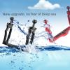 Underwater Video Stabilizer Holder Alloy Camera Tray Bracket Double Handheld Hand Grip with Ball Clamp Mount for Diving Aluminium Alloy Underwater Video Light Stabilizer Tray Diving Light Stand Tray view 3
