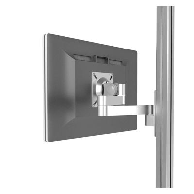 CUFTOBJM Dual-Purpose Monitor Bracket Wall-Mounted Rotating Suspension Suitable for 40 * 40 Industrial Aluminum Profiles(Color:DS-PI-2-1)
