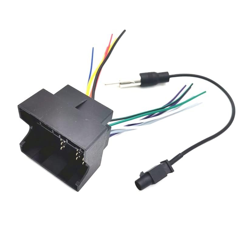 Car Stereo Radio Wiring Harness with Antenna Adapter Kit for BMW 3 Series 2006-2013