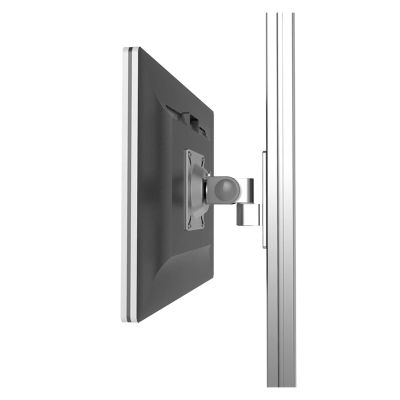 AVXANKTG Dual-Purpose Monitor Bracket Wall-Mounted Rotating Suspension Suitable for 40 * 40 Industrial Aluminum Profiles(Color:DS-PI-0-1)