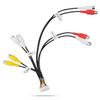 RCA Harness Cable Connector Adapter for Stereo Radio, Fits for Alpine ILXW650 ILX-W650 ILX-W650E ILXW650E, Replace E2703004590 view 1