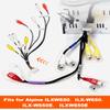 RCA Harness Cable Connector Adapter for Stereo Radio, Fits for Alpine ILXW650 ILX-W650 ILX-W650E ILXW650E, Replace E2703004590 view 2