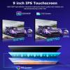 [4+64G] Car Radio for Mercedes Benz Smart Fortwo 2011-2015, 9 inch IPS 1280 * 720P Touchscreen Android Stereo - Wireless Carplay and Android Auto, AI DSP, Customize Homepage,SWC + AHD Backup Camera view 3