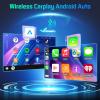 [4+64G] Car Radio for Mercedes Benz Smart Fortwo 2011-2015, 9 inch IPS 1280 * 720P Touchscreen Android Stereo - Wireless Carplay and Android Auto, AI DSP, Customize Homepage,SWC + AHD Backup Camera view 4