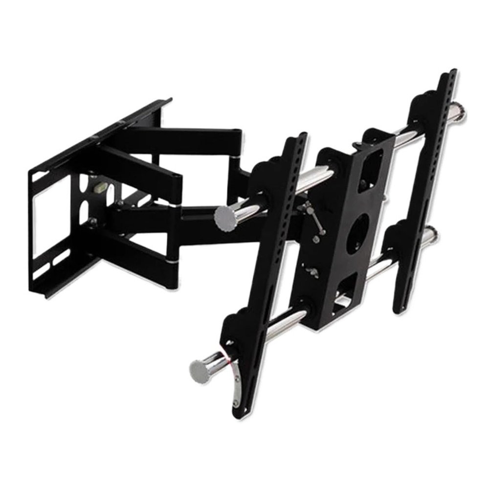 AVXANKTG DL-D-201ST 75KG 55" 42" 6 Arm Retractable Full Motion Stainless Steel Wall Swing Arm TV Lift Mechanism LCD Arm Wall Bracket