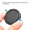 PATIKIL 43mm Lens Cap, 3 Pack Sides Pinch Snap Camera Lens Cover for Front Lens with Cloth, Suitable for 43mm Thread Universal DSLR Lenses for Nikon, for Fujifilm, for Pentax, for Leica view 4