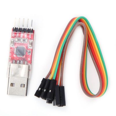 TANIQIACA USB to TTL 5 Pin Module Serial Converter Adapter with Jumper Wire High-Speed Communication Tool