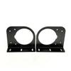 Customized Steel Mounting Plate Bracket for 75 RPM 120RPM Wheelchair Cart Geared Brushed Motor Engine (2 PCS) view 1