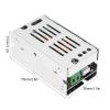 ANKROYU Step down Module, DC DC High Efficiency Adjustable Electrical Supplies, Input 10 90VDC Output 2 60VDC Electrical Equipment for Applications, ANKROYUasir90h61w view 3