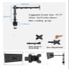 AVXANKTG Desktop Stand Full Motion 360 Degree 4 Screen Monitor Stand 10"-24" LCD LED Monitor Mounting Arm Each Head Load Capacity 8kg(Size:Desktop Stand) view 4