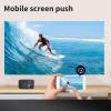 Household Portable LED Small HD Projector 100-Inch Wireless Wifi Phone Same Screen Projector Machine Parent-Child Gift Support 1080p HD Decoding Built-In Stereo Hifi Speakers view 3