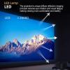 Household Portable LED Small HD Projector 100-Inch Wireless Wifi Phone Same Screen Projector Machine Parent-Child Gift Support 1080p HD Decoding Built-In Stereo Hifi Speakers view 4