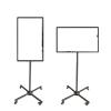 AVXANKTG 1PCS Suitable for 10-32 inch Screen Computer Monitor Stand Floor-Standing Movable Rotating TV Monitor Stand view 1