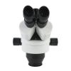 ZTBH Microscope Accessories Kit Simul Focal 3.5X-90X Trinocular Stereo Microscope Head WF10X/20mm Eyepiece Lens Auxiliary Objective for Zoom in Object Microscope Slides view 3