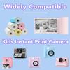 6 Roll Printer Paper for Kids Instant Print Camera, HD Printing Thermal Print Paper Set, Refill Replace Camera Printer Paper-Pink Blue Yellow view 3