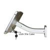 AVXANKTG 9.7 Inch Desktop Mount Countertop Locking Mount Anti-Theft Stand Monitor with Lock Metal Frame Bracket(Color:Siliver) view 2