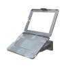 AVXANKTG 9.7 Inch Desktop Mount Countertop Locking Mount Anti-Theft Stand Monitor with Lock Metal Frame Bracket(Color:Siliver) view 3