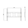 AVXANKTG TV Wall Mount Bracket Suitable for 42"-75" Display Wall Mount TV Stand view 2