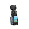 DirectNine Basics Silicone Case Lens Cap Lens Guard Protective Cover and Housing Skin Sleeves Protector Case Cover for Insta360 X4 Camera (Black) view 2