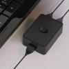 Qsvbeeqj USB KVM Switches USB Switcher Bi-Directional for Computers Keyboard Mouse Scanners Printer Sharing Switcher Box Universal USB Switcher view 3