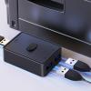 Qsvbeeqj USB KVM Switches USB Switcher Bi-Directional for Computers Keyboard Mouse Scanners Printer Sharing Switcher Box Universal USB Switcher view 4