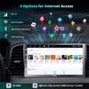 ATOTOZONE A6PF Plus 8-Core 4G+64G 7inch Android Double DIN Car Stereo, 4G LTE, Wireless CarPlay/Android Auto QLED Touch Screen, WiFi/BT/USB Tethering, Dual Bluetooth, 36-Band EQ, AI Chat, DSP/LRV/SWC view 2