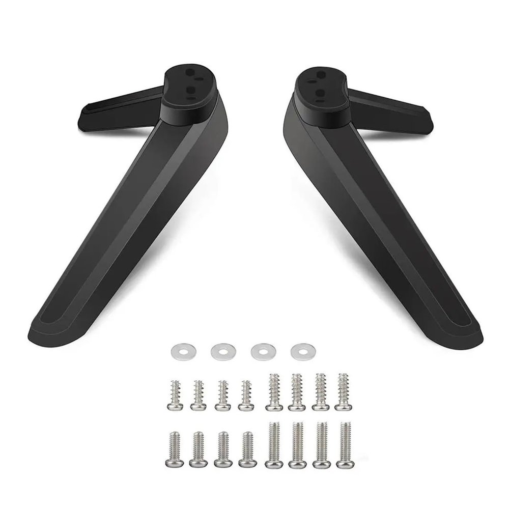 CUFTOBJM Desktop TV Base Base Foot TV Stand Base Base Foot TV mounting Leg with Screw Bracket Accessories, A - inside25mm-2-way 10A