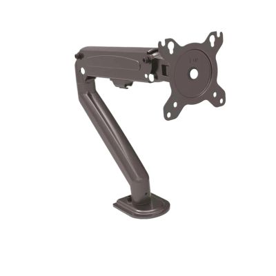 AVXANKTG DL-G02 17"-27" Gas Spring Monitor Desktop Stand 2-7kg 100x100 75x75 Black and White 360 Rotation Full Motion Monitor Mounting Bracket(Color:Black)