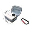 Qsvbeeqj Compact EVA Hard Case For GO3 Camera Holder And Waterproof Shells Travel Pouch With Convenient Zipper Closure Mini Camera Case view 4