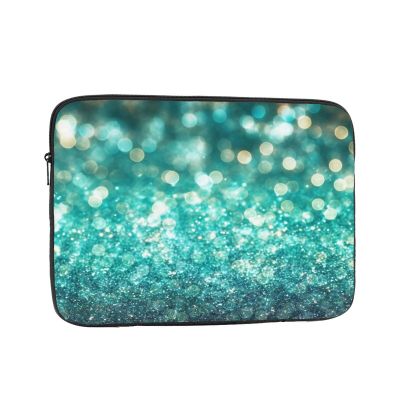 15 inch Laptop Sleeve Bag Sparkling Laptop Bag Shockproof Computer Carrying Cover Slim Briefcase Handbag