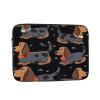 13 inch Laptop Sleeve Bag I Love My Dog Dachshunds Laptop Bag Shockproof Computer Carrying Cover Slim Briefcase Handbag view 1