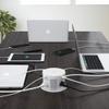 Automatic Pop up Outlet, Wireless Charger Power Strip 4 AC Plug + Type-A and Type-C USB Port Outlets with 4.72 Inch/120mm Hole Saw view 2