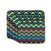 15 inch Laptop Sleeve Bag Zigzag pattern Laptop Bag Shockproof Computer Carrying Cover Slim Briefcase Handbag view 3