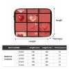 12 inch Laptop Sleeve Bag Valentine's Day Photo Collage Laptop Bag Shockproof Computer Carrying Cover Slim Briefcase Handbag view 2