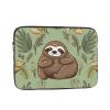 13 inch Laptop Sleeve Bag Sloth on The Grass Laptop Bag Shockproof Computer Carrying Cover Slim Briefcase Handbag view 1