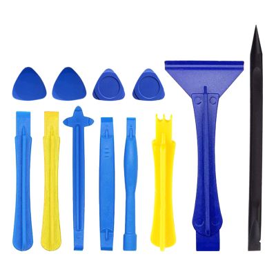 12 Pieces Professional Electronics Opening Pry Tool Repair Kit For Taking Apart Mobile Devices Lightweight Easy To Use Phones Repair Tools