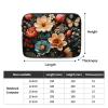 10 inch Laptop Sleeve Bag Floral pattern Laptop Bag Shockproof Computer Carrying Cover Slim Briefcase Handbag view 2