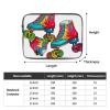 13 inch Laptop Sleeve Bag Colorful Roller Skates Laptop Bag Shockproof Computer Carrying Cover Slim Briefcase Handbag view 2