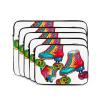 13 inch Laptop Sleeve Bag Colorful Roller Skates Laptop Bag Shockproof Computer Carrying Cover Slim Briefcase Handbag view 3