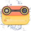 Mafiti Kids Waterproof Camera Underwater Camera 10FT with 32GB Card Floatable Pool Toys Gifts for Kids Age 4-12 26MP Photos 1080P HD Videos Children Selfie Digital Camera Orange view 2