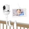 HelloBaby 6'' World First IPS Screen Baby Monitor with Flexible Mount, Baby Monitor with Camera and Audio, Mountable No WiFi Baby Camera Monitor Without Tools or Wall Damage view 1
