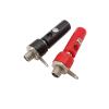 10Pair Red Black 4mm Banana Plug Socket Connector Male Female Test Terminal Binding Post Nut Panel Mount Adapter Connectors view 2