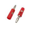 10Pair Red Black 4mm Banana Plug Socket Connector Male Female Test Terminal Binding Post Nut Panel Mount Adapter Connectors view 3