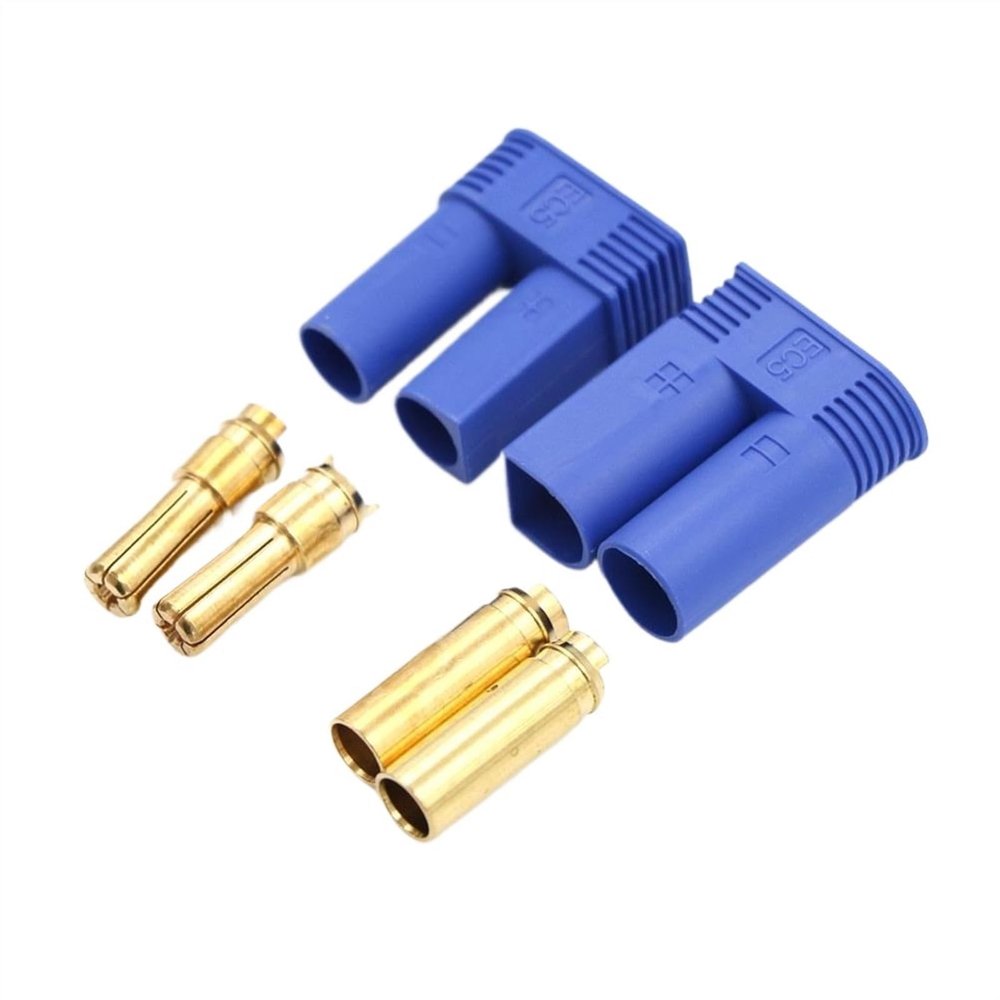 1 Set Male Female EC5 Banana Connector 5.0mm Gold Plug