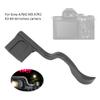 MUNEFE Camera Thumb Up rip, Aluminium Alloy Shoe Mot Thumb Up Holder, Camera Extension Hand rip Holder for M2(Black) view 2