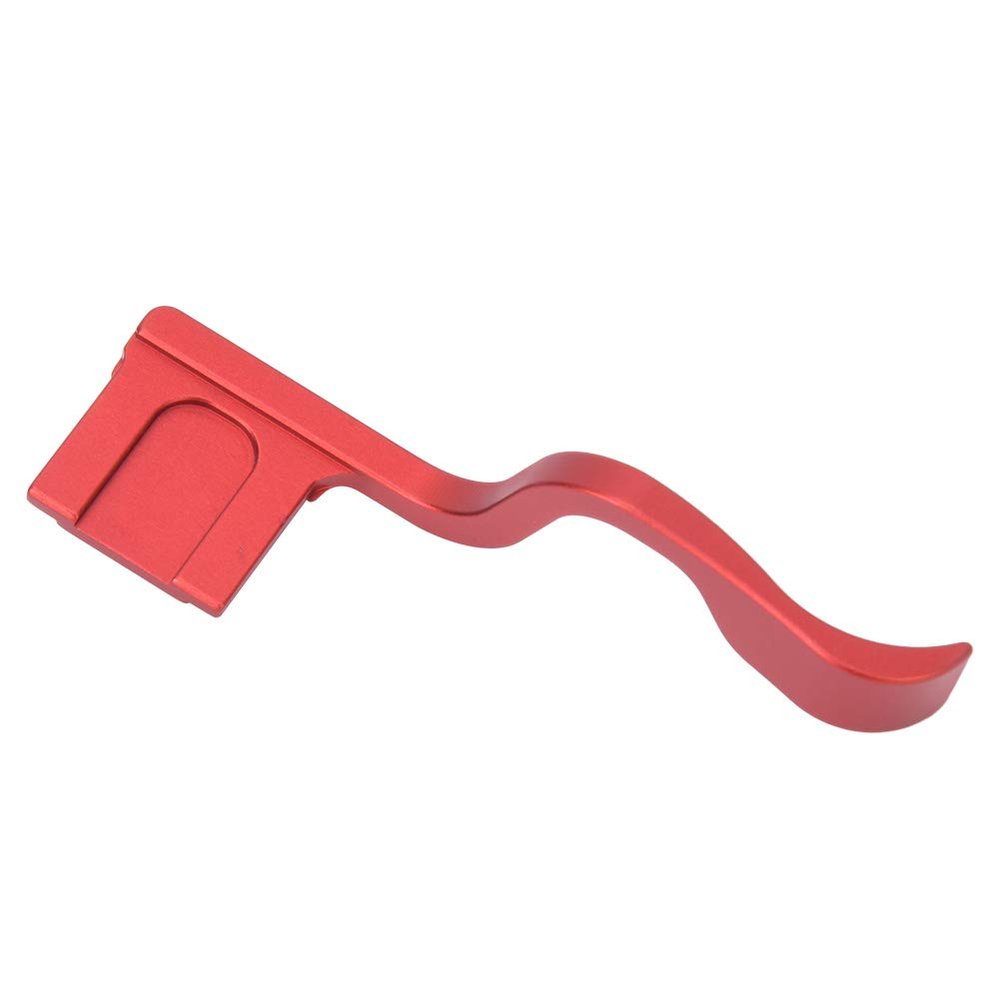 MUNEFE Camera Thumb Up rip, Aluminium Alloy Shoe Mot Thumb Up Holder, Camera Extension Hand rip Holder for M2(Red)