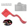 MUNEFE Camera Thumb Up rip, Aluminium Alloy Shoe Mot Thumb Up Holder, Camera Extension Hand rip Holder for M2(Red) view 2
