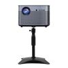 ENGENDER Projector Mount Mini Desktop Projection Rack Desktop Mounting Rack Adjustable 360 Degree Rotating Head for Camera Projector Black Projector Stand view 1