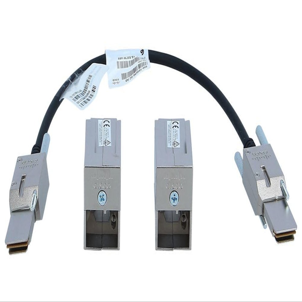 C9200L-STACK-KIT Stack Kit for C9200L [Two Data Stack Adapters & One Cable] (Renewed)
