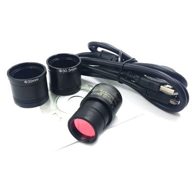 2MegaPixel USB Still Photo & Live Video Microscope Imagers Digital Camera 23.2 Mounting With 30mm 30.5mm Adapter Microscope Imagers Digital Usb Camera Captures High Resolution Image-